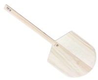 AMME-3614 14" x 15" Wooden Pizza Peel (O.A.L. 36")