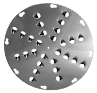 ALFA-KD-1/2 Course Grate Shredding Disc - 1/2" Hole Size