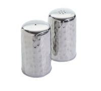 AMME-HMSP2 2 oz. Salt & Pepper Shaker Set (Hammered Finish)