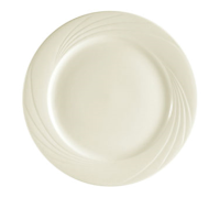 CACC-GAD-6 6-1/4" Porcelain Bread Plate (Bone White) - Garden State