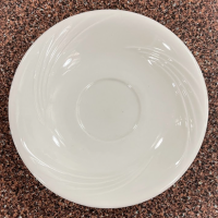CACC-PR-0006-M 6" Saucer (White) - Maurissa