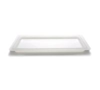 CAMB-1218CP148 12" x 18" Food Storage Flat Cover (Natural White)