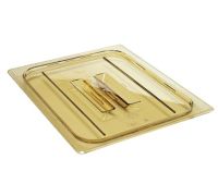 CAMB-20HPCH150 Half-size High Heat Food Pan Cover (Amber) - H-Pan