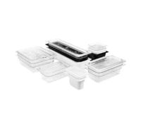 CAMB-26CW135 Half-size 6" Deep Food Pan (Clear) -  Camwear