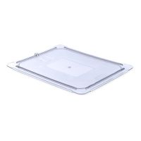 CARL-10236U07 Half-size Universal Flat Food Pan Lid (Clear) - StorPlus