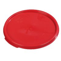 CARL-1077205 6-8 Qt. Round Food Storage Lid (Red) - Storplus