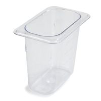 CARL-3068807 Ninth-size 6" Deep Food Pan (Clear) - StorPlus