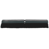 CARL-4056500 24" Floor Sweep Head (only) with Tampico Bristles (Black) - Flo-Pac