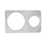 CROW-AP-411D Adapter Plate with (1) 6-3/8" & (1) 10-3/8" Inset Holes