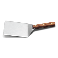 DEXT-85869PCP 6" x 5" Hamburger Turner (Rosewood Handle) - Traditional