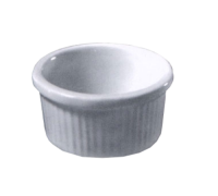 DIVC-DC845 4-1/2 oz. Fluted Ramekin (White)