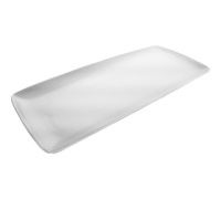 DIVC-DCI 889 14-1/2" x 6-5/8" Rectangular Platter (Ultra White)