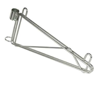 CROW-FPMB24SCH 24" Single Post Mount Wall Brackets