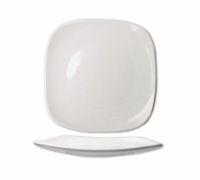 ITI-QP-20 11-5/8" x 11-5/8" Square Porcelain Plate (European White) - Quad