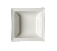 KENL-CLSB14 13 oz. Square Porcelain Salad Bowl - Classic Gourmet