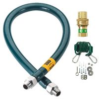KROW-P7548K2 48" Gas Connector Hose Kit (3/4" inside dia.)