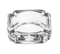 LIBB-5143 3-3/4" Square Ashtray (Clear Glass)