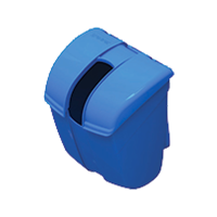 SANJ-SI2000 82 oz. Saf-T-Ice Scoop Caddy (Blue)
