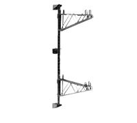 METR-13PDFK3 13-7/8"H Post & Mounting Brackets (Green) - Super Erecta