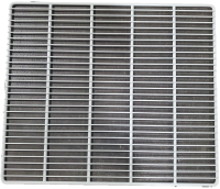 22-1/4" x 25-3/4" Coated Cooler Shelf (Gray)