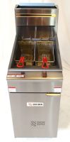 Gas Commercial Fryer (45 - 50 lb. Oil) - HDC Series - FLOOR MODEL