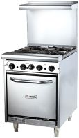 24" 4-Burner Gas Restaurant Range - HDC Series