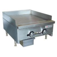 24" 2-Burner Gas Countertop Griddle - HDC Series