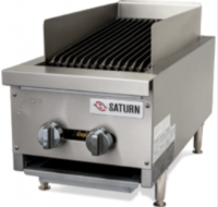 12" 2-Burner Heavy Duty Gas Char-Broiler - S Series