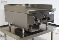 24" 2-Burner Gas Countertop Griddle with 1" Plate - HDC Series