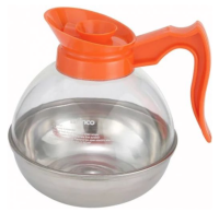  64 oz. Decaf Coffee Decanter (Orange Handle)