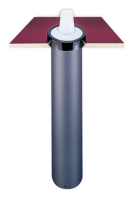 SJCR-C2410C18 18" One Size Fits All In-Counter Dispenser for 8 to 46 oz. Cups - EZ-Fit