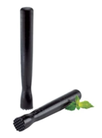 HALC-57514 8-1/4" Bar Muddler (Black)