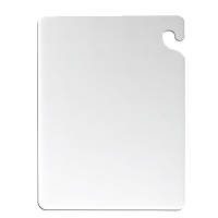 SJCR-CB182434WH 18"x 24" Cutting Board (White) - Cut-N-Carry