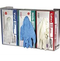 SJCR-G0805 3-Box Disposable Glove Dispenser (Clear)
