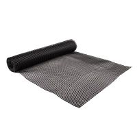 SJCR-PL0105 2' x 10' Poly Shelf Liner (Black)