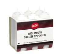 TABL-C3263C 32 oz. Squeeze Dispenser 6-Pack (Natural) - WideMouth
