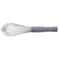 VOLL-47002 10" Piano Whip (Purple Nylon Handle)