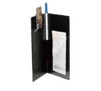 WINC-CHK-1K 10" x 5-1/2 " Check Holder (Black)