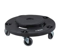 WINC-DLR-18 Dolly for Plastic Trash Can (Black)