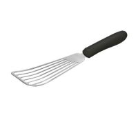 WINC-TKP-60 6-3/4" x 3-1/4" Fish Spatula (Black Handle)