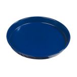 CARL-130060 13" Round Bar Tray (Cobalt Blue)