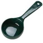 CARL-492808 4 oz. Solid Portion Spoon (Forest Green) - Measure Misers