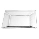 LIBB-1794708 10" Square Glass Dinner Plate - Tempo