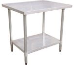 PATR-MKW-2430-N 24" x 30" Stainless Work Table