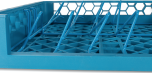 CARL-RSP14 Full-size Dishwasher Bakery Tray/Sheet Pan Rack (Blue) - OptiClean