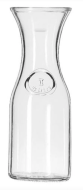 Wine Decanter / Carafe, 19-1/4 oz.,/ 1/2 liter, glass, clear