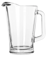 LIBB-5260 60 oz. Glass Beer Pitcher
