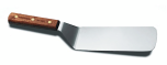 DEXT-S8698PCP 8" x 3" Grill Turner (Rosewood Handle) - Traditional