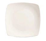 WTI-840-475S  12" Square Porcelain Plate (Bright White) - Porcelana
