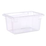 CARL-1061207 5 Gal. Food Storage Box (Clear) - StorPlus